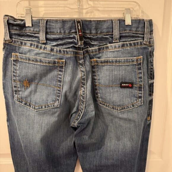 Men's Ariat FR M4 Relaxed Boot Work Jeans 34x31 Fire Resistant Cowboy Western - Picture 6 of 9